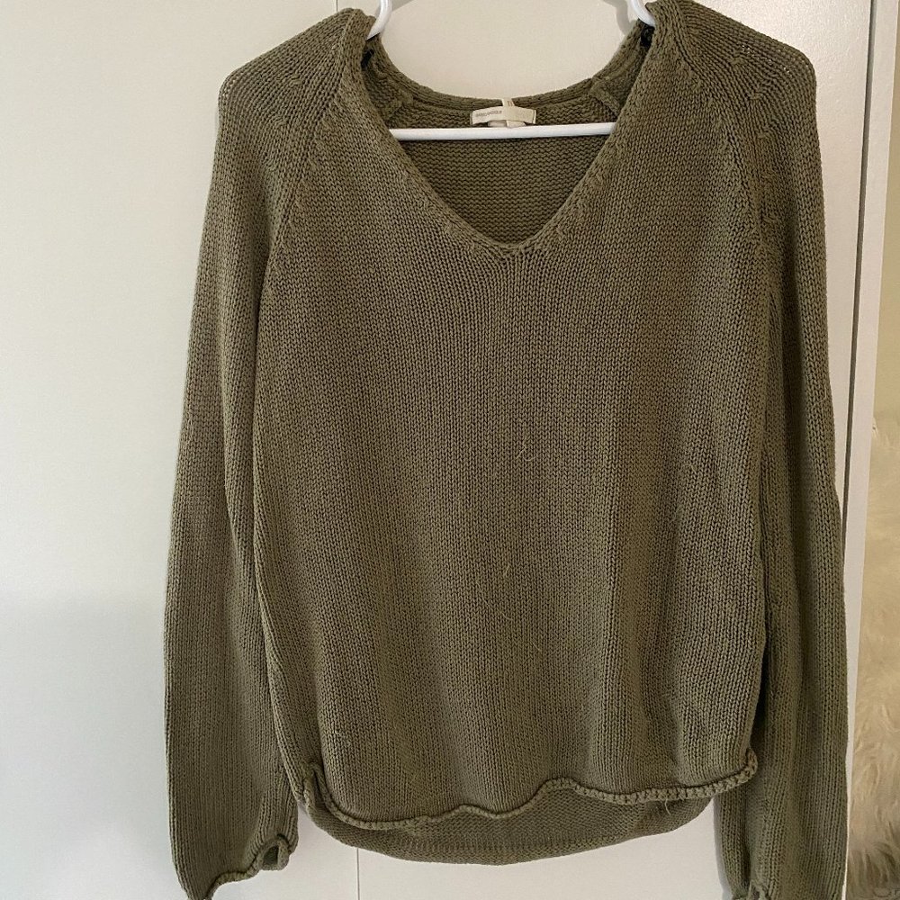 H&M Olive Sweater